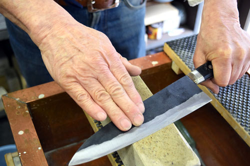 sword polishing